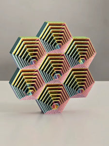 Honeycomb Fidget Toy - Honeycomb-Shaped Stress Relief Toy