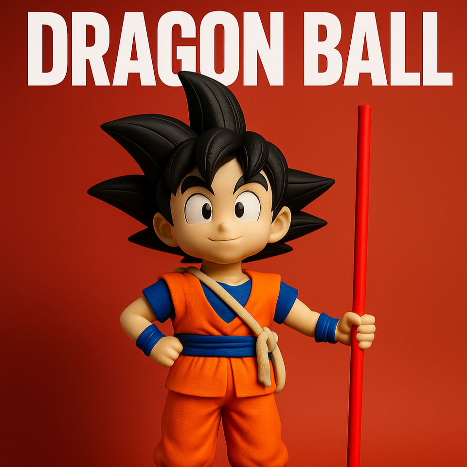 3D Figure Ｇｏｋｕ boy – 40 cm with removable cane