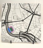 Mapa estadio de fútbol