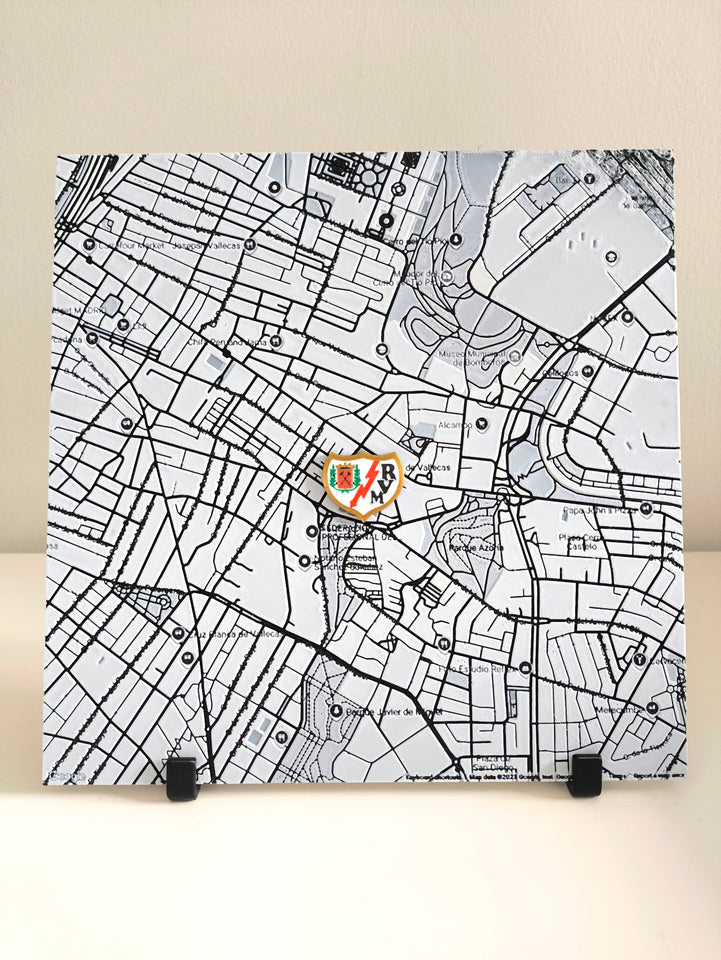 Mapa estadio de fútbol